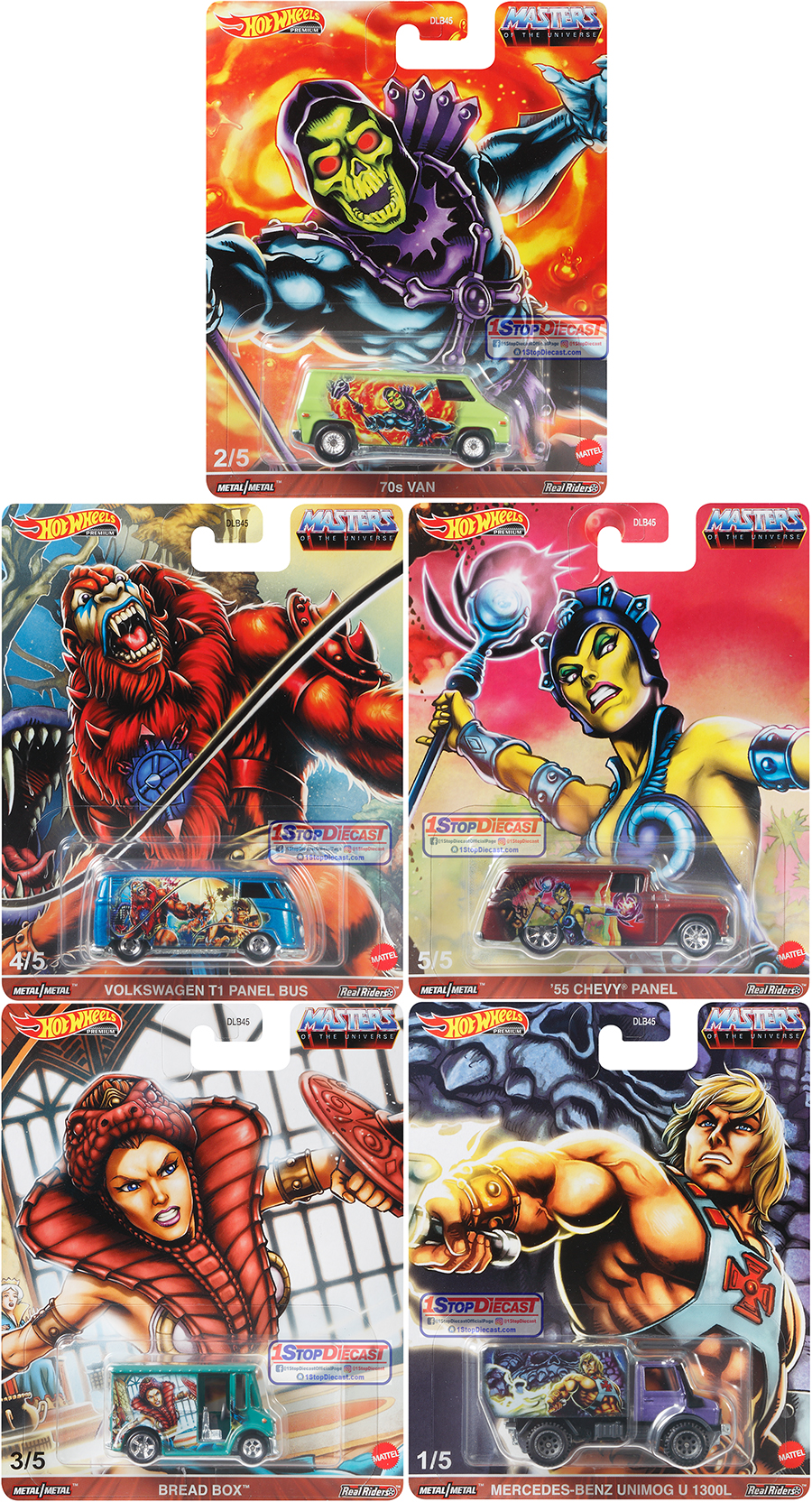 hot wheels premium masters of the universe