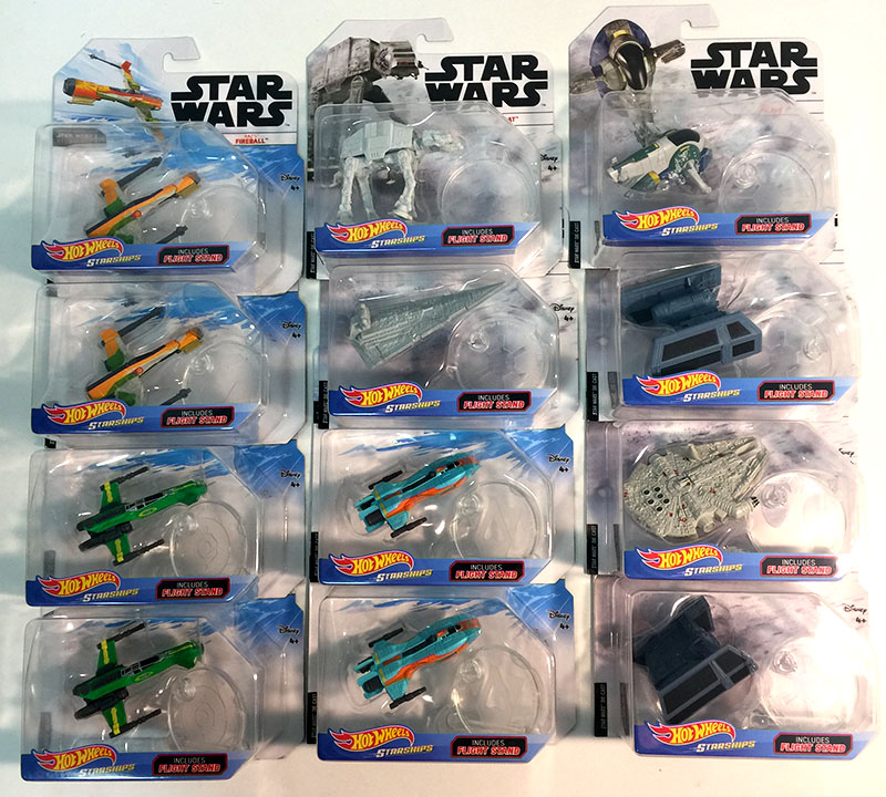 star wars hot wheels starships 2019
