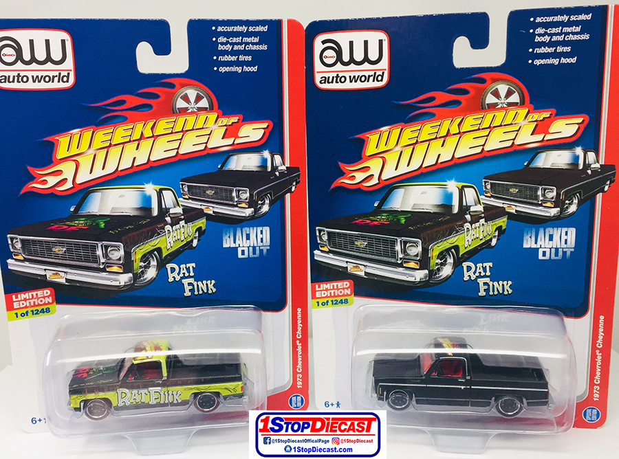 rat fink diecast cars