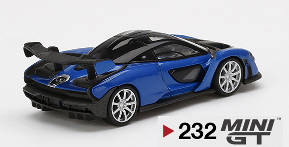 Mini GT McLaren Senna 1:64 MiJo Exclusives Black 