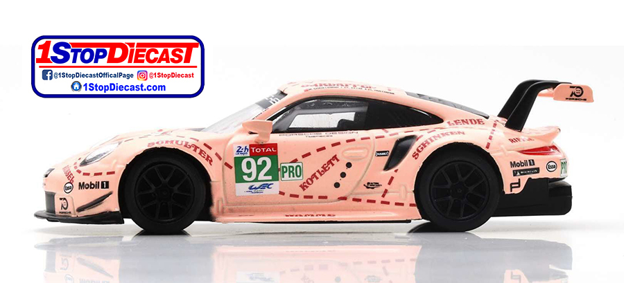 Sparky Porsche 911 GT3 RSR No.92 2018 Winner LMGTE Pro class 24H LM 1/64 