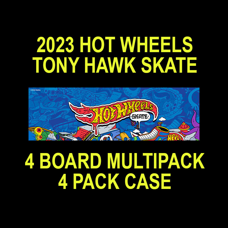 HOT WHEELS 2023 TONY HAWK SKATEMULTIPACK RELEASE F  / 4 PACK CASE  / FREE USA SHIPPING*