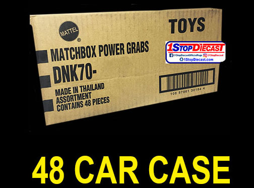 MATCHBOX 2023 BASIC CARS POWER GRAB CASE 0F 48 DASH M / FREE USA SHIPPING*