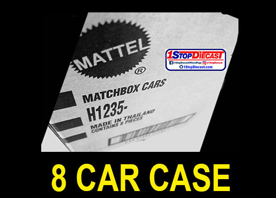 MATCHBOX 2023 HITCH & HAUL CASE 0F 8 DASH F / FREE USA SHIPPING*