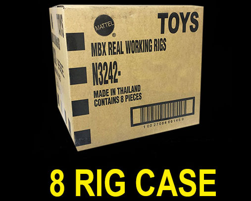 MATCHBOX 2023 REAL WORKING RIGS CASE 0F 8 DASH V / FREE USA SHIPPING*
