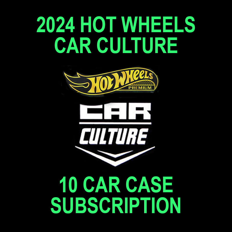 HOT WHEELS 2024 CAR CULTURE SEALED CASE 0F 10 SUBSCRIPTION /  FACTORY SEALED CASE OF 10 / FREE USA SHIPPING*