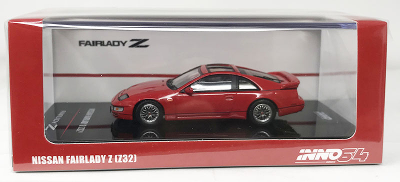INNO64 1/64 NISSAN FAIRLADY Z Z32 IN RED   / *FREE USA SHIPPING