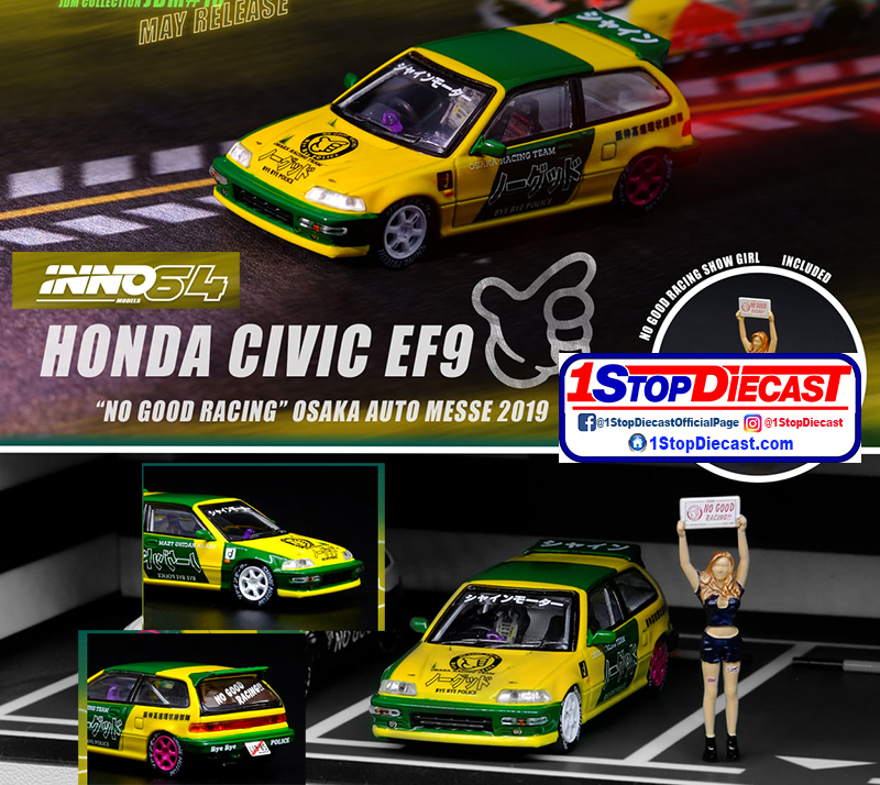 INNO64 1/64 HONDA CIVIC EF9 