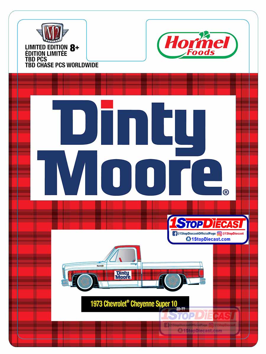 M2 MACHINES 1/64 HOBBY DINTY MOORE 1973 CHEVY CHEYENNE SUPER 10  / LIMITED EDITION / *FREE USA SHIPPING