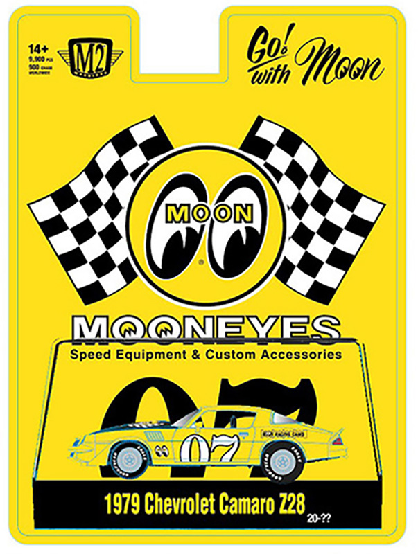 M2 MACHINES HOBBY EXCLUSIVE 1979 CHEVY MOONEYES CAMARO Z28 / FREE USA SHIPPING*