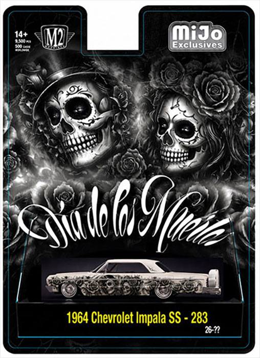 M2 MACHINES 2026 DIAS DE LOS MUERTOS 64 IMPALA SS / MIJO EXCLUSIVE / FREE USA SHIPPING*