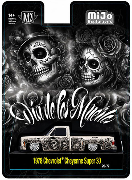 M2 MACHINES 2026 DIAS DE LOS MUERTOS 78 CHEVY CHEYENNE S30 / MIJO EXCLUSIVE / FREE USA SHIPPING*