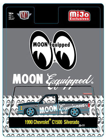 M2 MACHINES MIJO EXCLUSIVE 1990 CHEVY C1500 454SS MOONEYES / FREE USA SHIPPING*