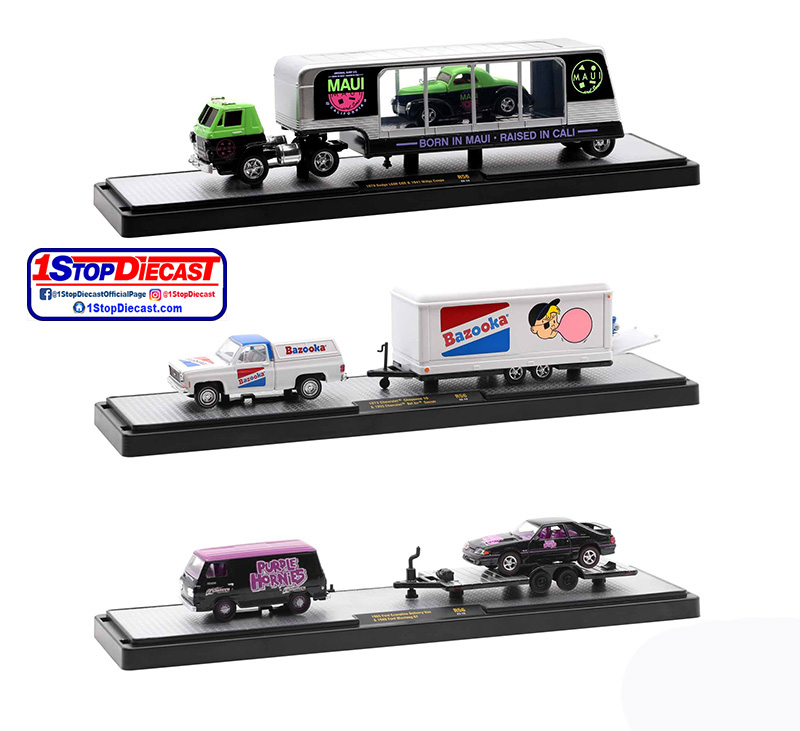 M2 1/64th AUTO-HAULERS RELEASE 56 / 3 HAULER SET / FREE SHIPPING*