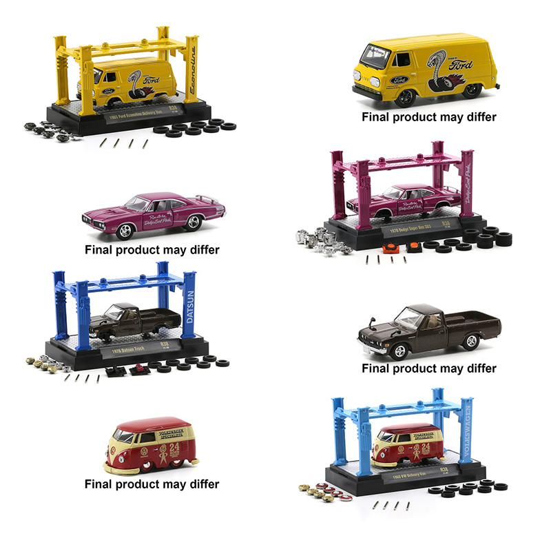 M2 MACHINES 1/64th MODEL KITS RELEASE 38  / 4 KIT SET / FREE USA SHIPPING*