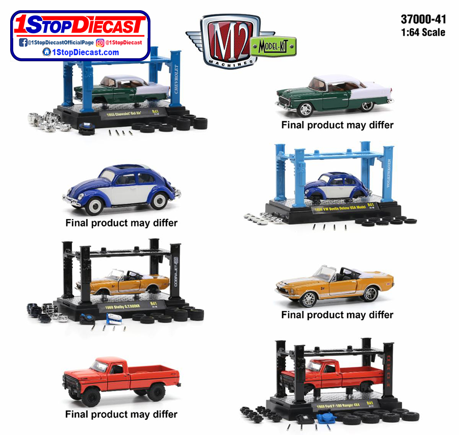M2 MACHINES 1/64th MODEL KITS RELEASE 41 / 4 KIT SET / FREE USA SHIPPING*