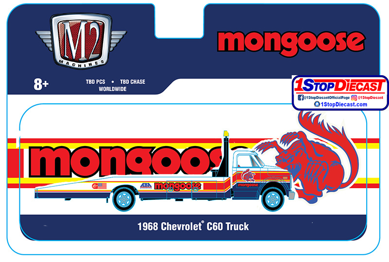 M2 MACHINES 1/64 HOBBY EXCLUSIVE 1968 CHEVY C60 MOONGOOSE / LIMITED EDITION / FREE USA SHIPPING*