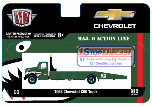 M2 MACHINES 1/64 HOBBY EXCLUSIVE FLYING ACES 1968 CHEVY C60 / LIMITED EDITION / FREE USA SHIPPING*