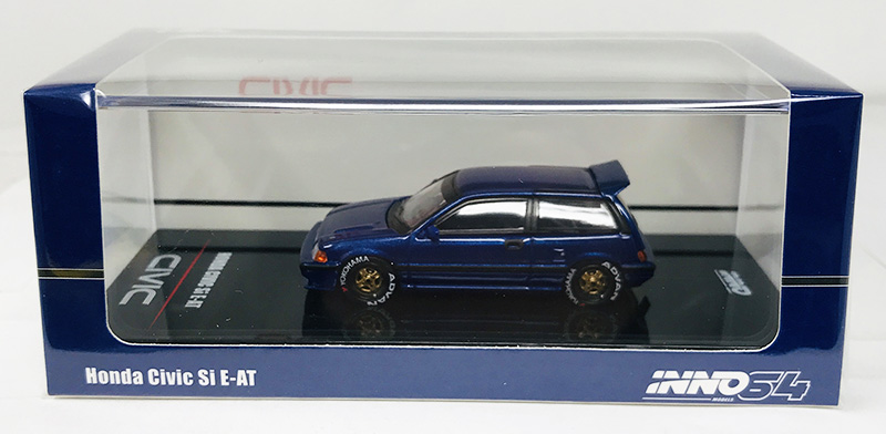 INNO64 1/64 HONDA CIVIC Si E-AT DARK BLUE   / *FREE USA SHIPPING*