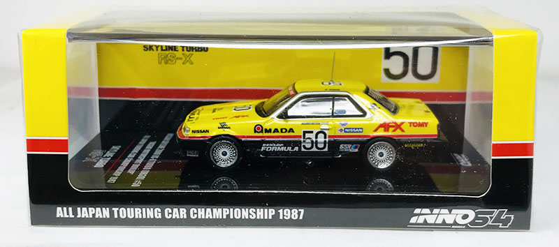 INNO64 1/64 NISSAN SKYLINE 2000 RS-X TURBO HASEMI JTCC 1987/ *FREE USA SHIPPING