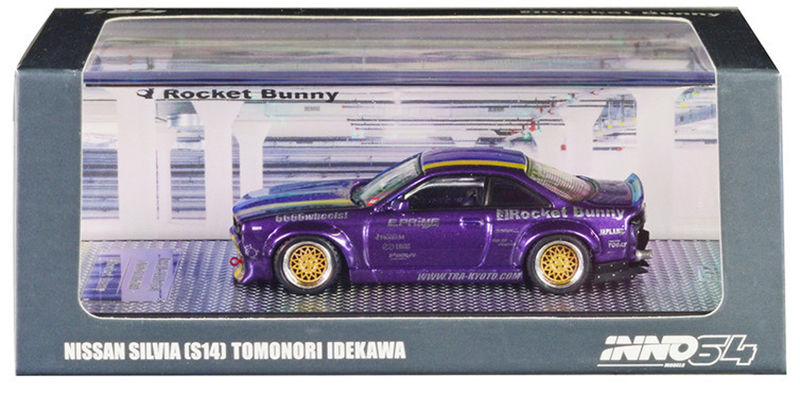 INNO64 1/64 NISSAN SILVIA S14 ROCKET BUNNY BOSS TOMONORI IDEKAWA / *FREE USA SHIPPING*