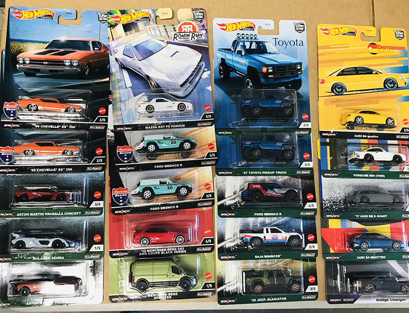 HOT WHEELS 20 REAL RIDER TIRE CARS LOT 2 / FREE USA SHIPPING*