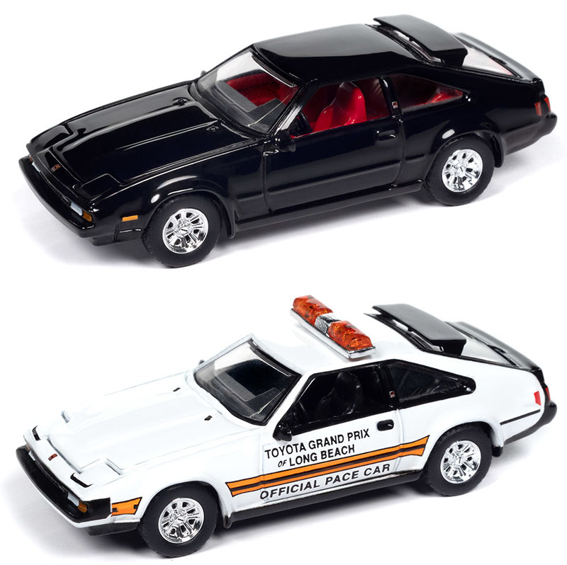 AUTO WORLD 1/64 1983 TOYOTA CELICA SUPRA / SET OF 2 / FREE SHIPPING*