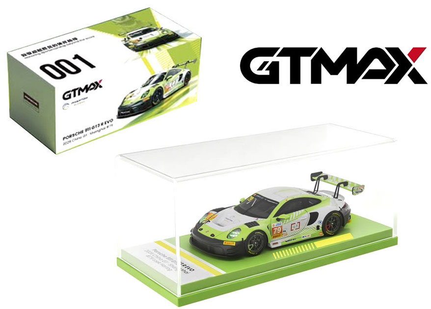 GT MAX 1/64 PORSCHE 911 GT3 R EVO CHINA GT PHANTOM / FREE USA SHIPPING*