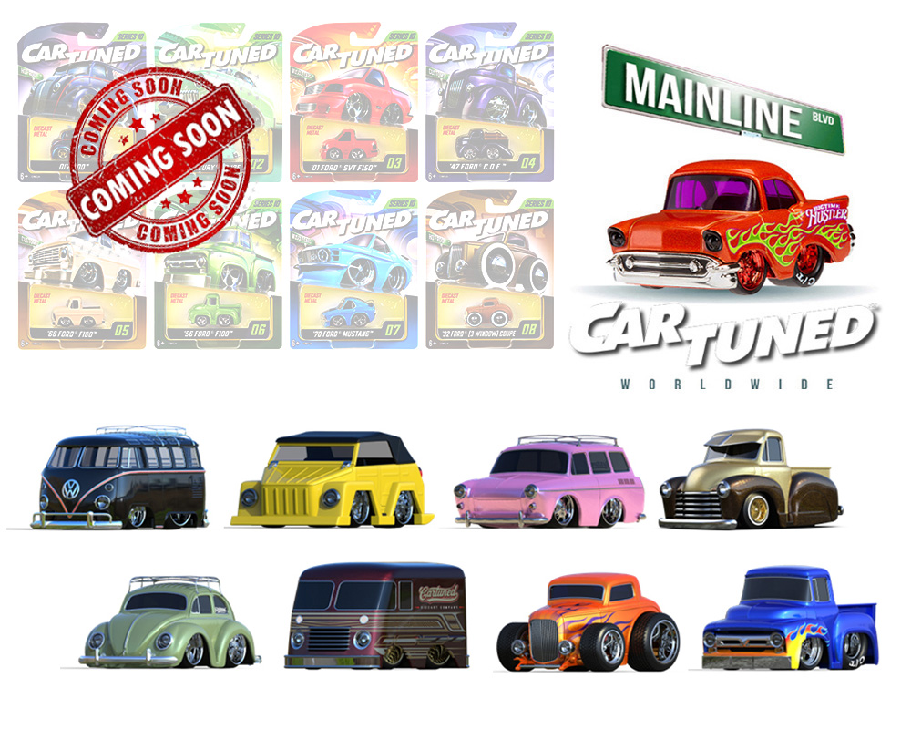 CAR TUNED 1/64 2025 MAINLINE SERIES 11 SET OF 8  / *FREE USA SHIPPING