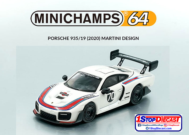 MINICHAMPS 1/64 2020 PORSCHE 935/19 MARTINI RACING / *FREE USA SHIPPING