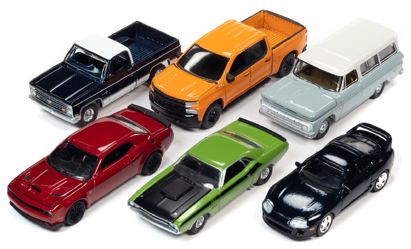 AUTO WORLD 1/64 2021 PREMIUM RELEASE 5 A  /  SET OF 6 CARS / *FREE USA SHIPPING