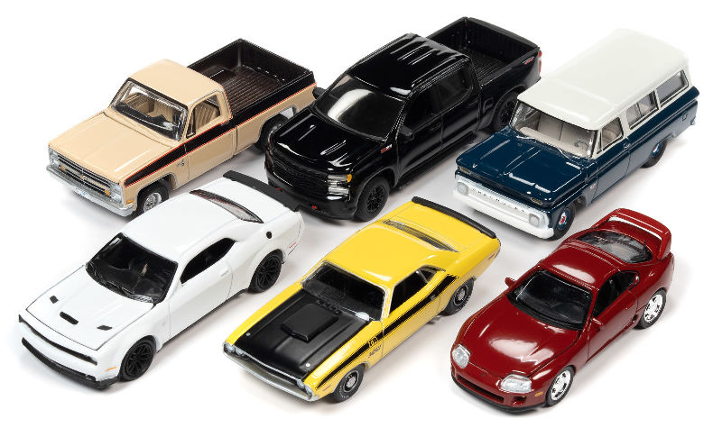 AUTO WORLD 1/64 2021 PREMIUM RELEASE 5 B  /  SET OF 6 CARS / *FREE USA SHIPPING