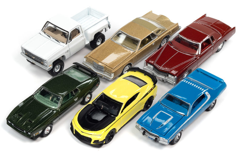 AUTO WORLD 1/64 2022 PREMIUM RELEASE 1 B  /  SET OF 6 CARS / *FREE USA SHIPPING