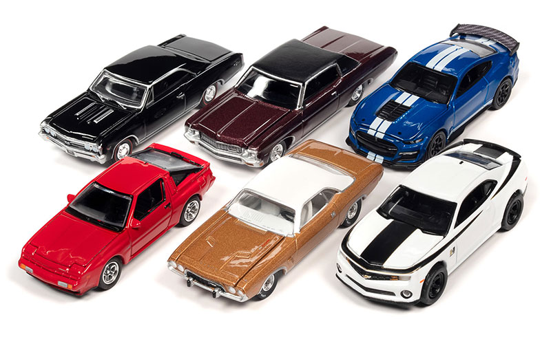 AUTO WORLD 1/64 2022 PREMIUM RELEASE 4 A  /  SET OF 6 CARS / *FREE USA SHIPPING