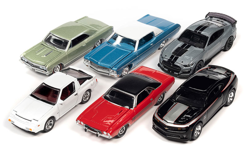 AUTO WORLD 1/64 2022 PREMIUM RELEASE 4 B  /  SET OF 6 CARS / *FREE USA SHIPPING