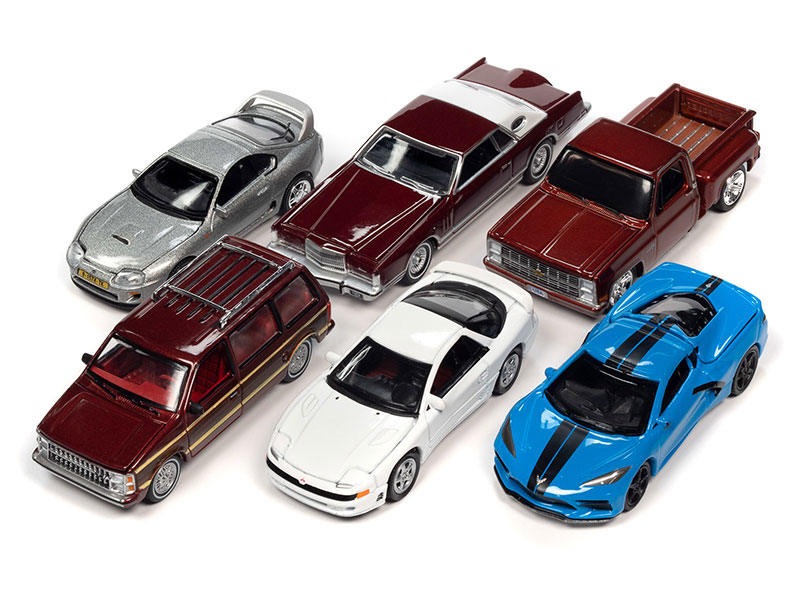 AUTO WORLD 1/64 2023 PREMIUM RELEASE 1 B /  SET OF 6 CARS / *FREE USA SHIPPING