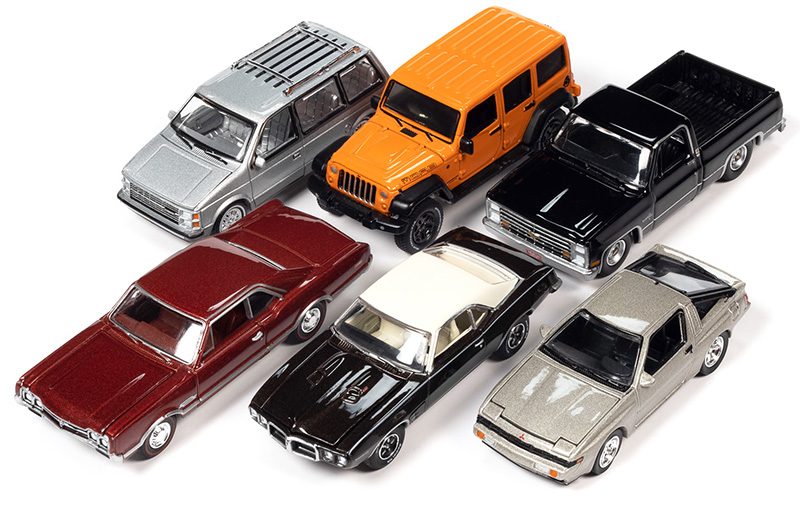 AUTO WORLD 1/64 2023 PREMIUM RELEASE 2 A  /  SET OF 6 CARS / *FREE USA SHIPPING