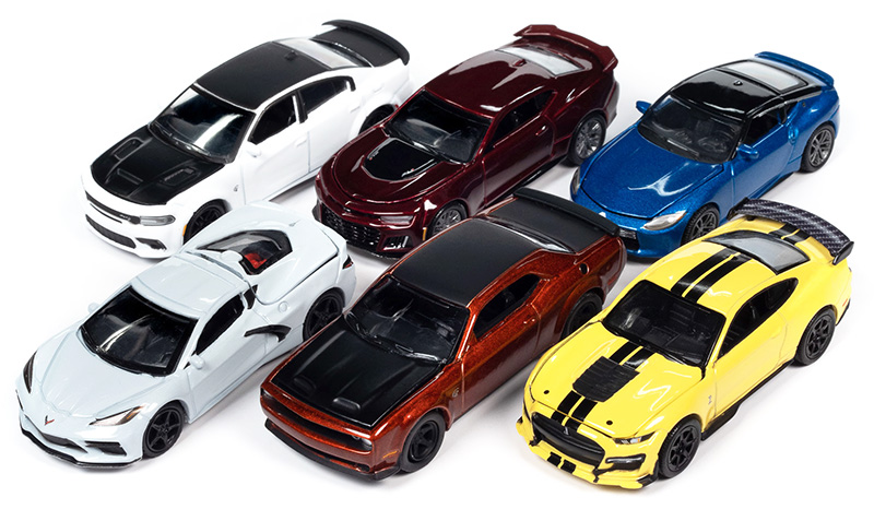 AUTO WORLD 1/64 2023 PREMIUM RELEASE 3 A  /  SET OF 6 CARS / *FREE USA SHIPPING