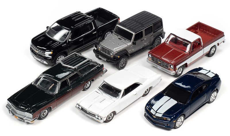 AUTOWORLD 1/64 2020 PREMIUM RELEASE 2 B /  SET OF 6 CARS / FREE SHIPPING