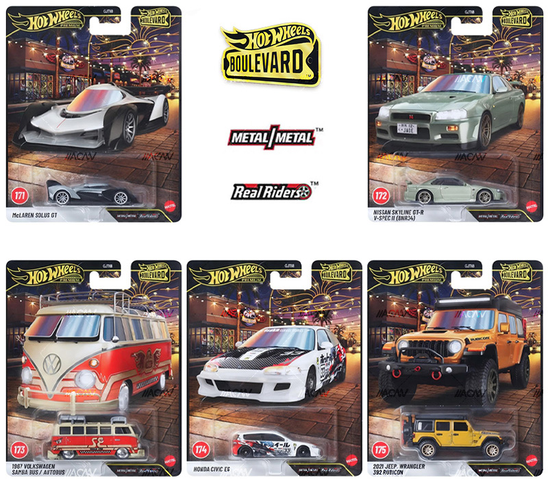 HOT WHEELS 2027 BOULEVARD RELEASE M SEALED CASE OF 10 / FREE USA SHIPPING*