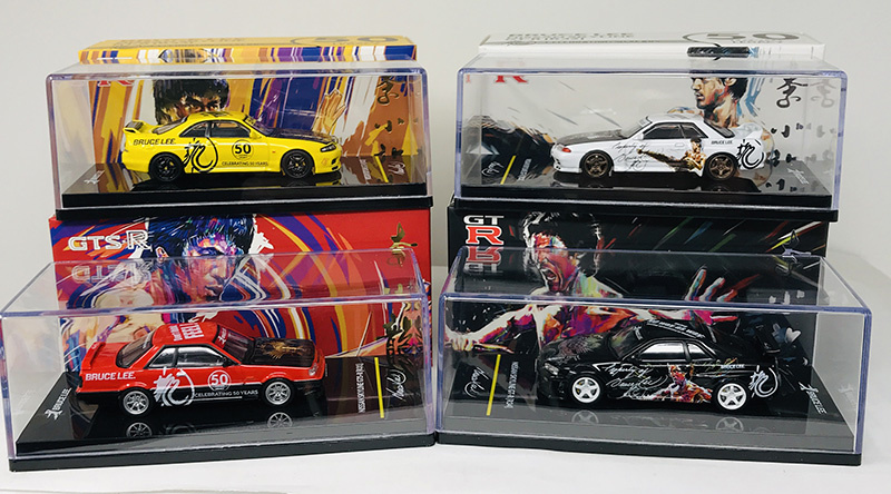 INNO64 1/64 NISSAN SKYLINE GT-R BRUCE LEE 4 CAR SET / *FREE USA SHIPPING*