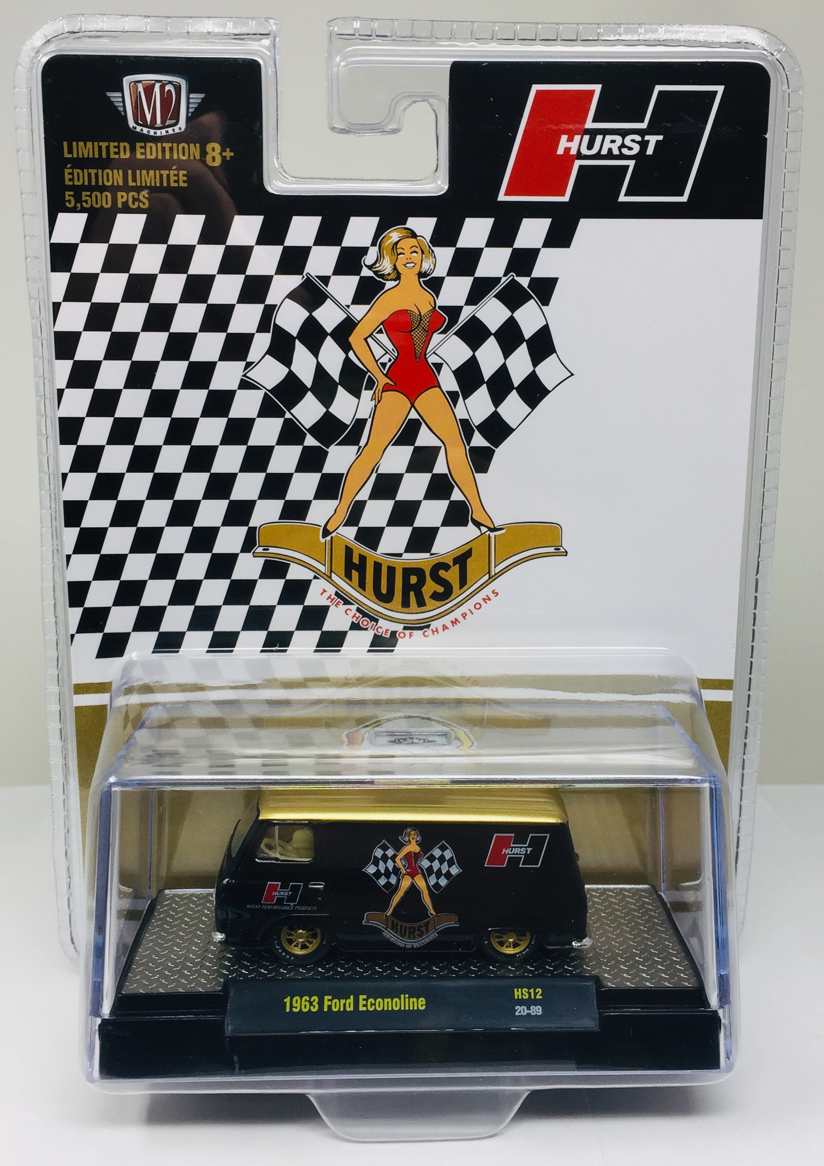 M2 MACHINES HOBBY EXCLUSIVE 1963 FORD ECONOLINE VAN HURST  / LIMITED EDITION / *FREE SHIPPING
