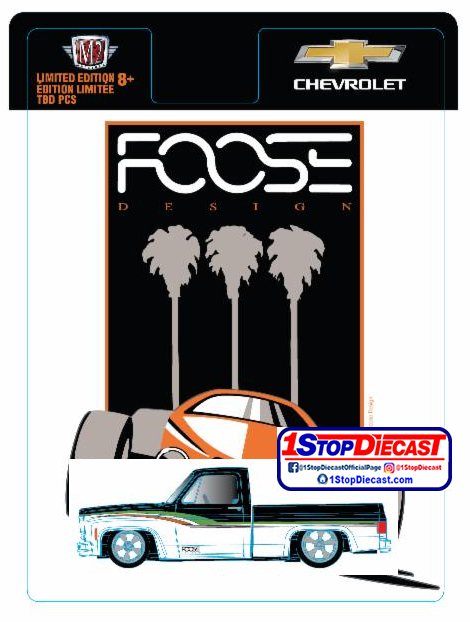 M2 MACHINES 1/64  HOBBY 1973 CHEVY CHEYENNE SUPER 10 FOOSE  / LIMITED EDITION / *FREE USA SHIPPING