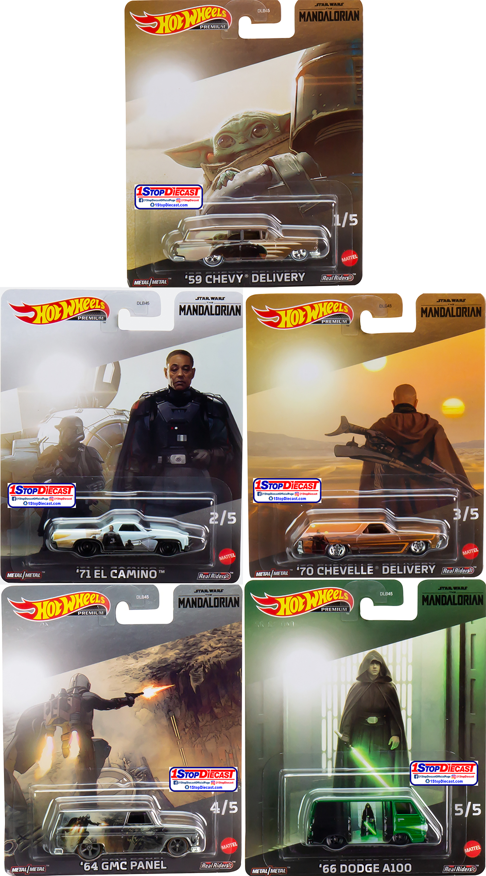 HOT WHEELS 2023 POP CULTURE RELEASE T STAR WARS  SEALED CASE 0F 12 / FREE USA SHIPPING*