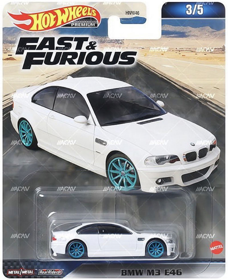 HOT WHEELS 2023 FAST AND FURIOUS BMW M3 E46 SOLID PACK 10 / FREE USA  SHIPPING*