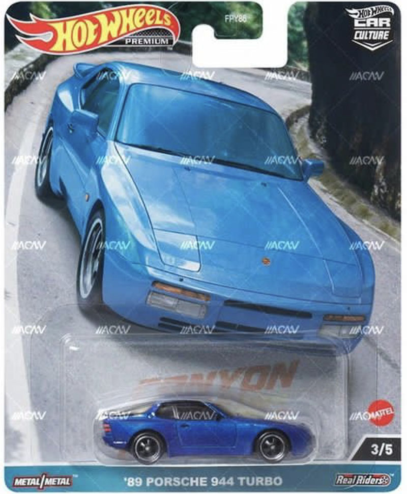 HOT WHEELS 2023 CAR CULTURE 90 PORSCHE 944 SOLID PACK 10  / FREE USA SHIPPING*