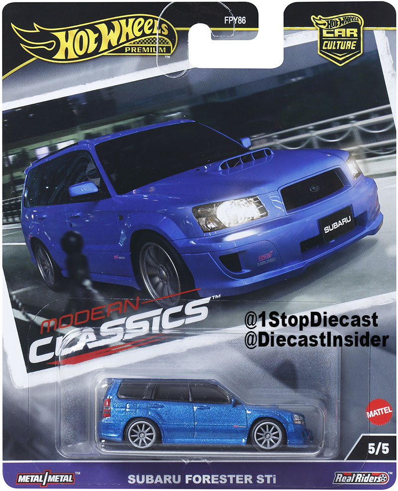 HOT WHEELS 2024 CAR CULTURE SUBARU FORRESTER / SOLID PACK OF 10 CARS / FREE USA SHIPPING*