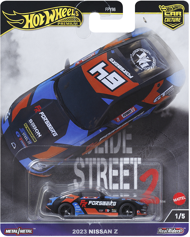 HOT WHEELS 2023 CAR CULTURE CHRIS FORSBERG NIZZAN Z  / FREE USA SHIPPING*