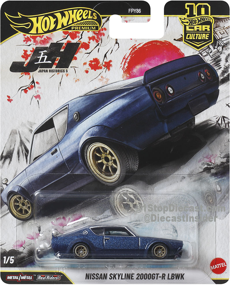 HOT WHEELS 2026 CAR CULTURE JAPAN HISTORICS 5 SKYLINE 2000GT / *FREE USA SHIPPING