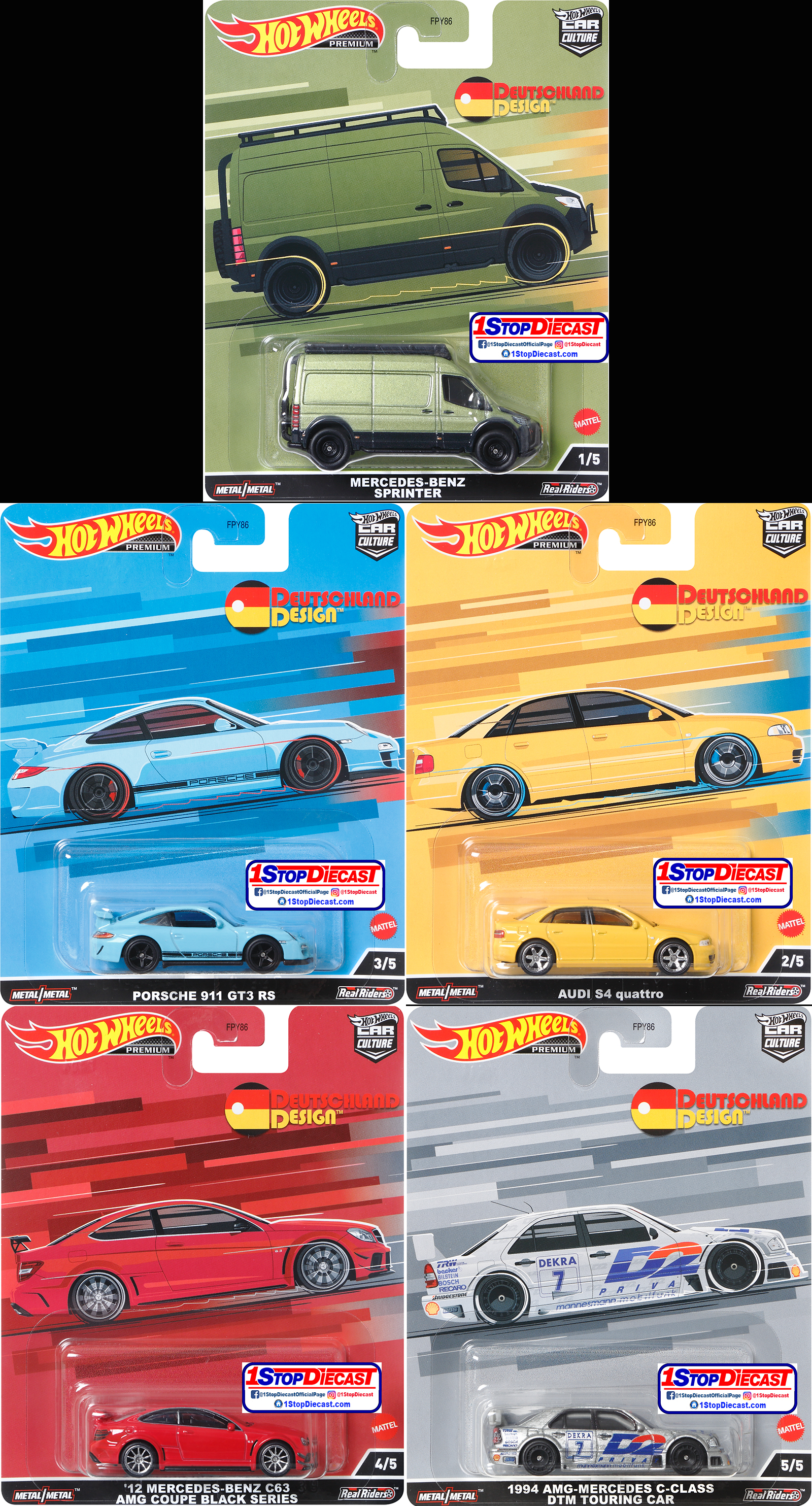 HOT WHEELS 2022 CAR CULTURE SEALED CASE 0F 10 RELEASE K /  FACTORY SEALED CASE OF 10 / FREE USA SHIPPING*